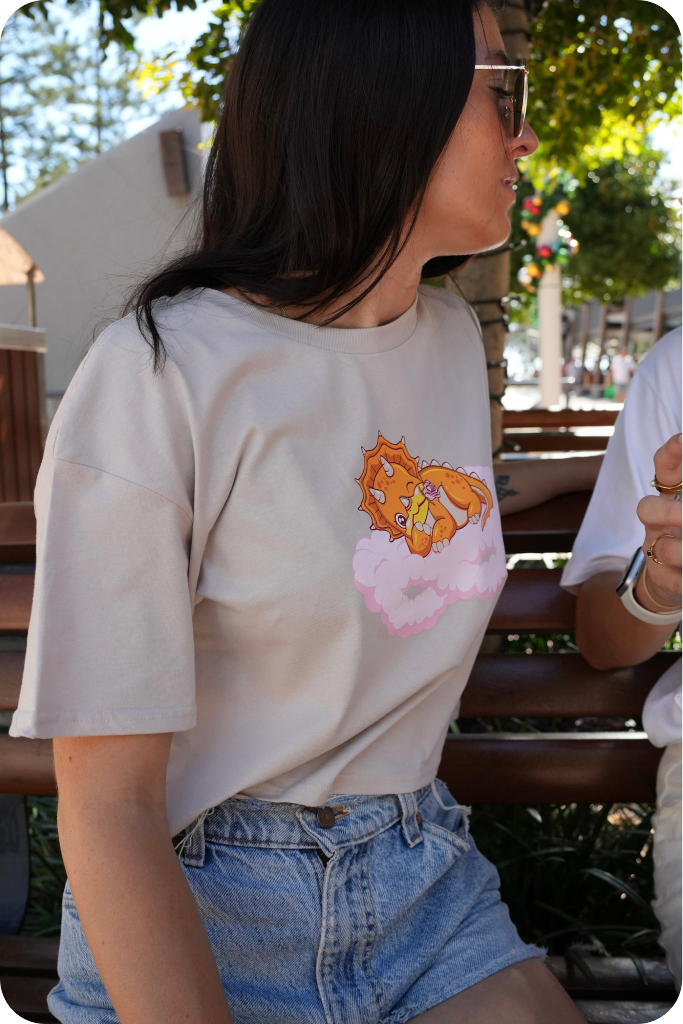 Always horny Crop Tee